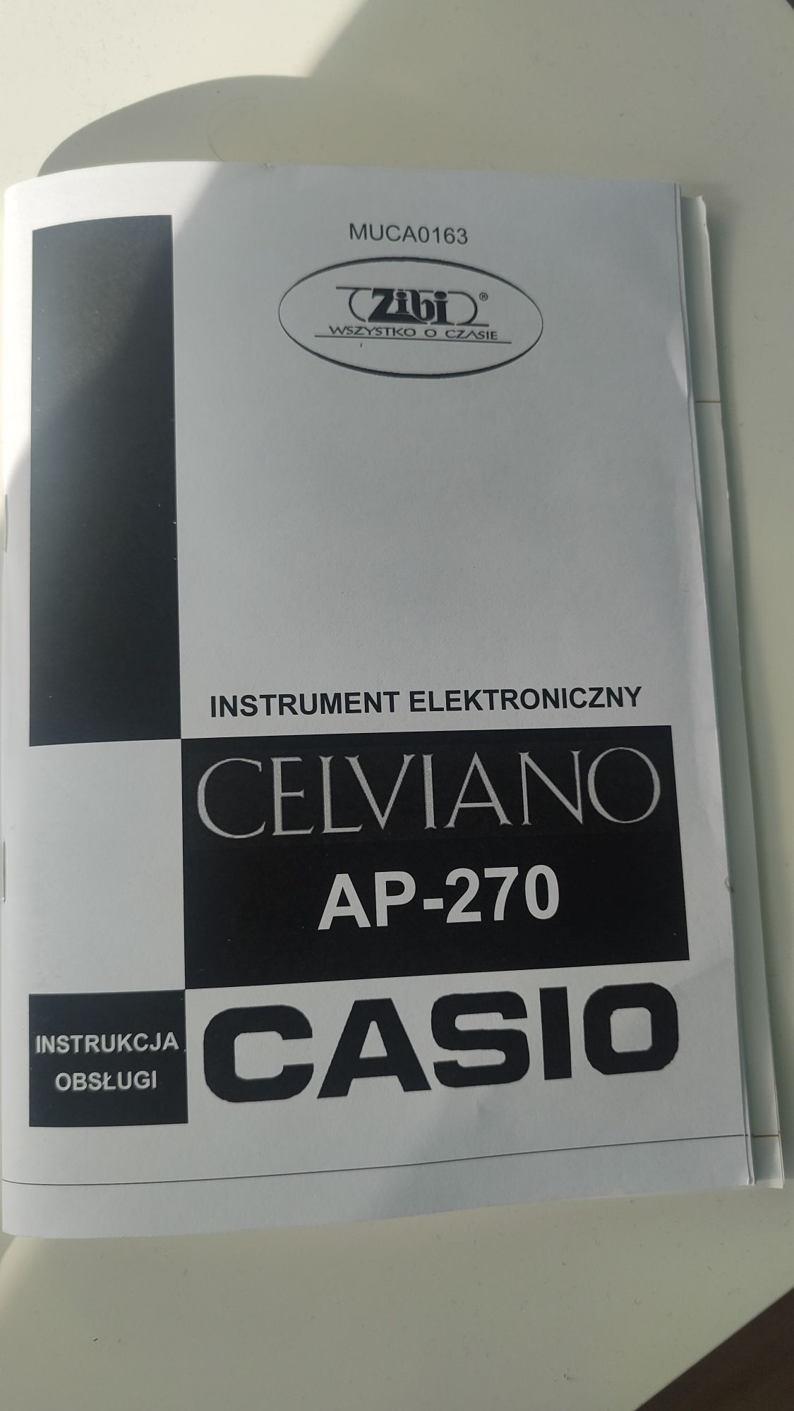 Pianino cyfrowe Casio celviano