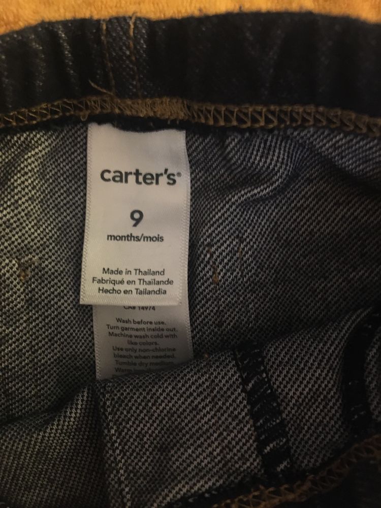 Dwupak legginsów w rozm. 74 - S. Oliver’s, Carter’s