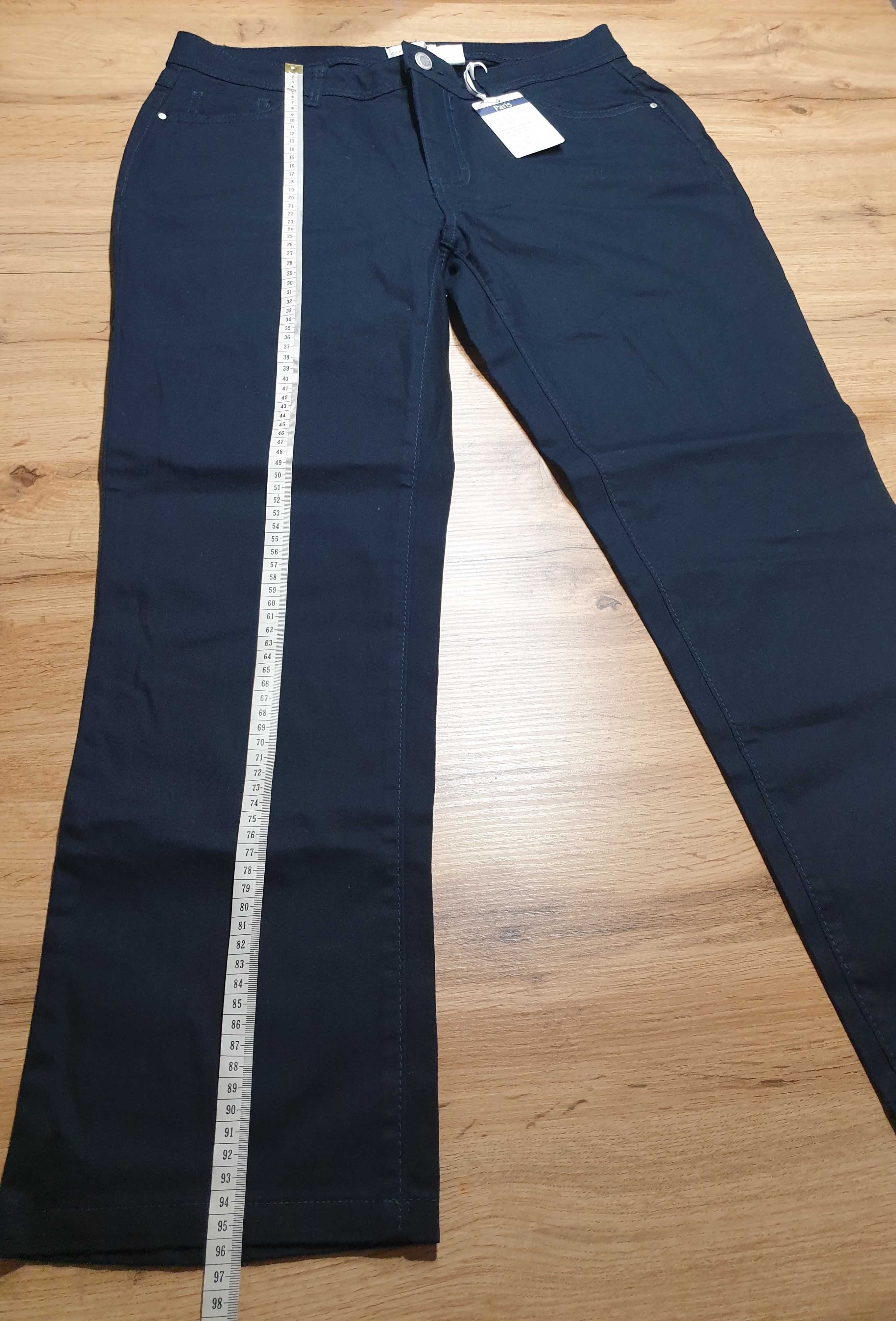 Spodnie jeansowe, granatowe, 96% bawełna, Collection L, rozmiar XXL