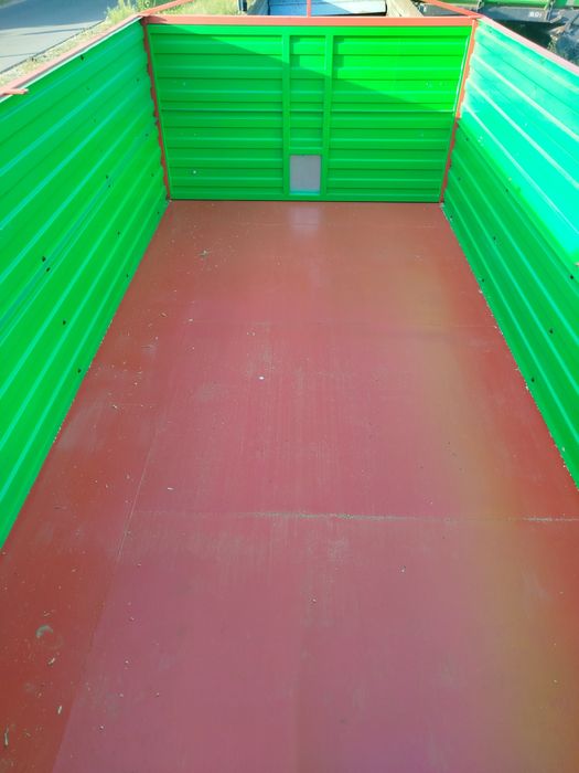 Wywrotka przyczepa skorupa skorupowa do zboża jednoosiowa części rama