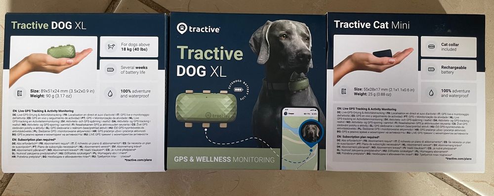 GPS Tractive cão e gato