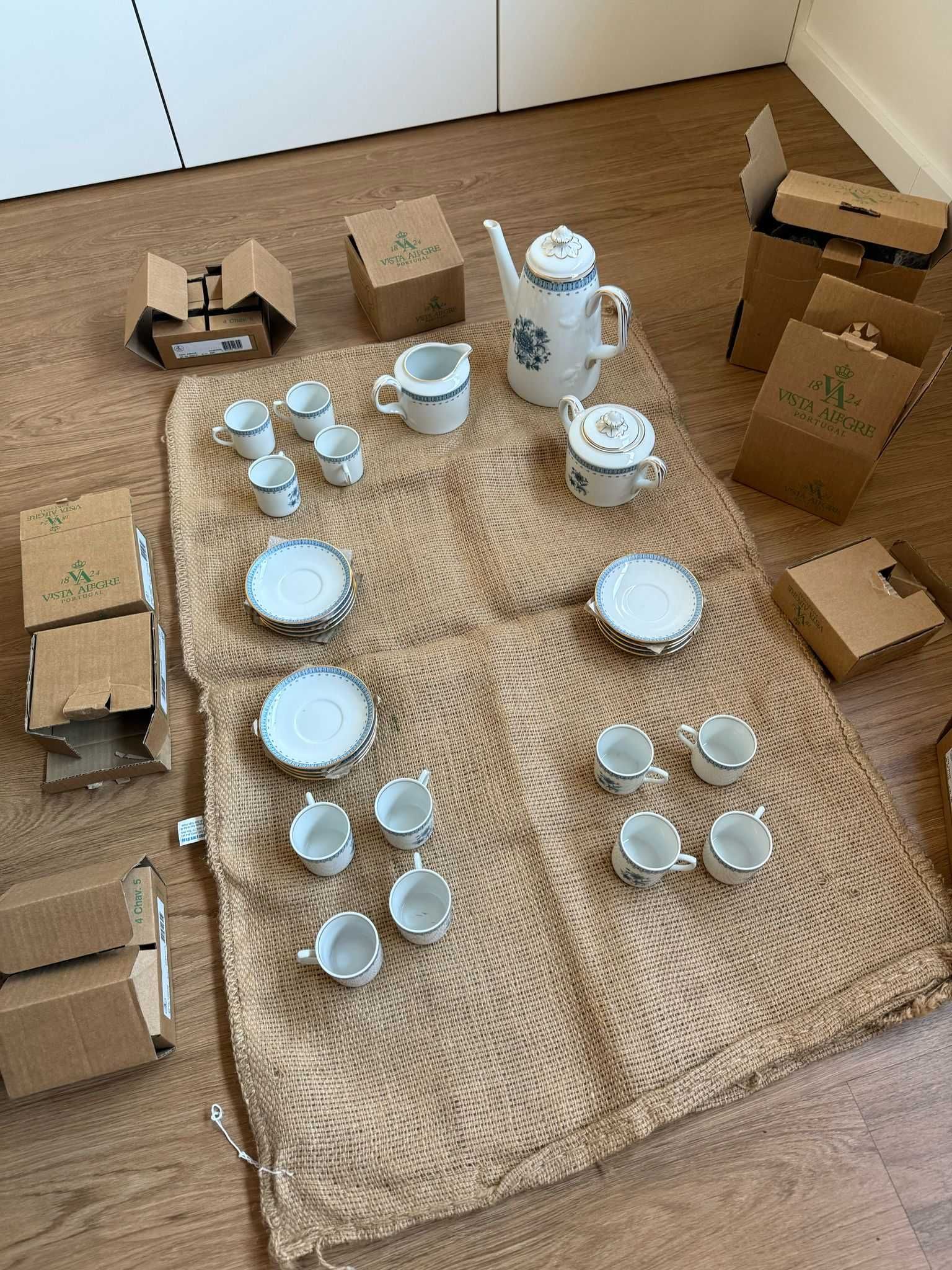 Serviço de café da Vista Alegre