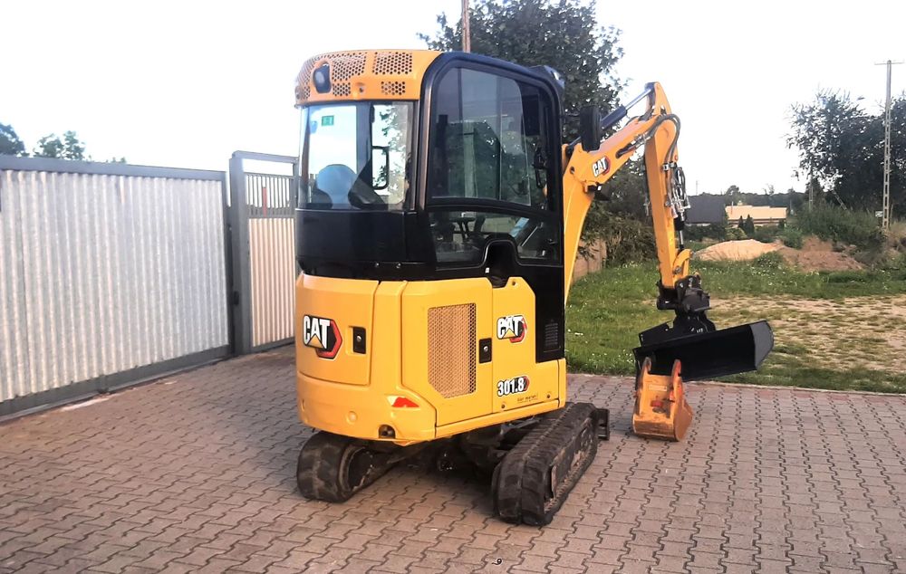 Caterpillar 301.8-05A  Minikoparka CAT 301.8 2x łyżka Po Serwisie 21r 2T Tylko 1530h