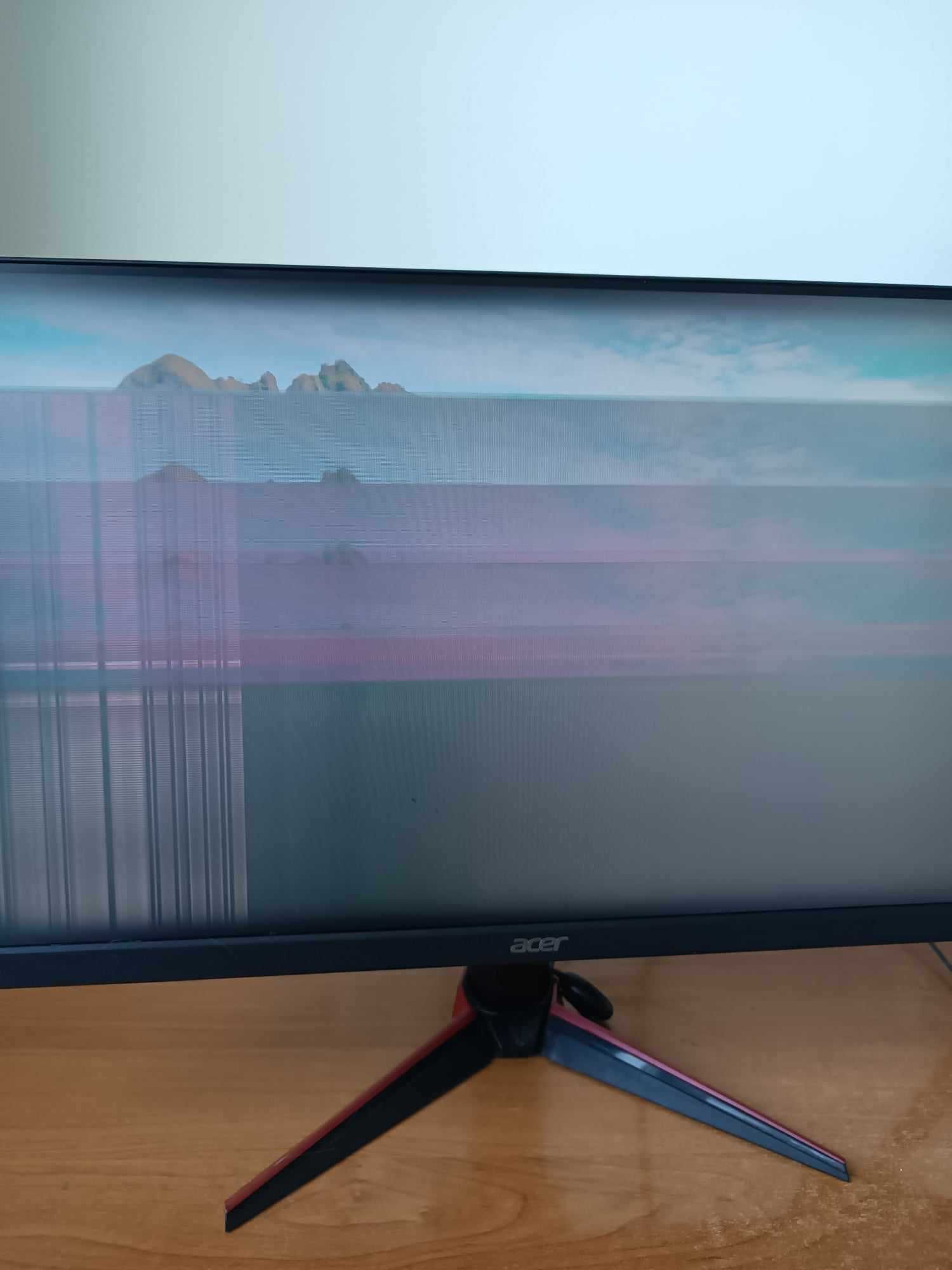 Monitor gamingowy Acer Nitro VG240Y bmiix - uszkodzony