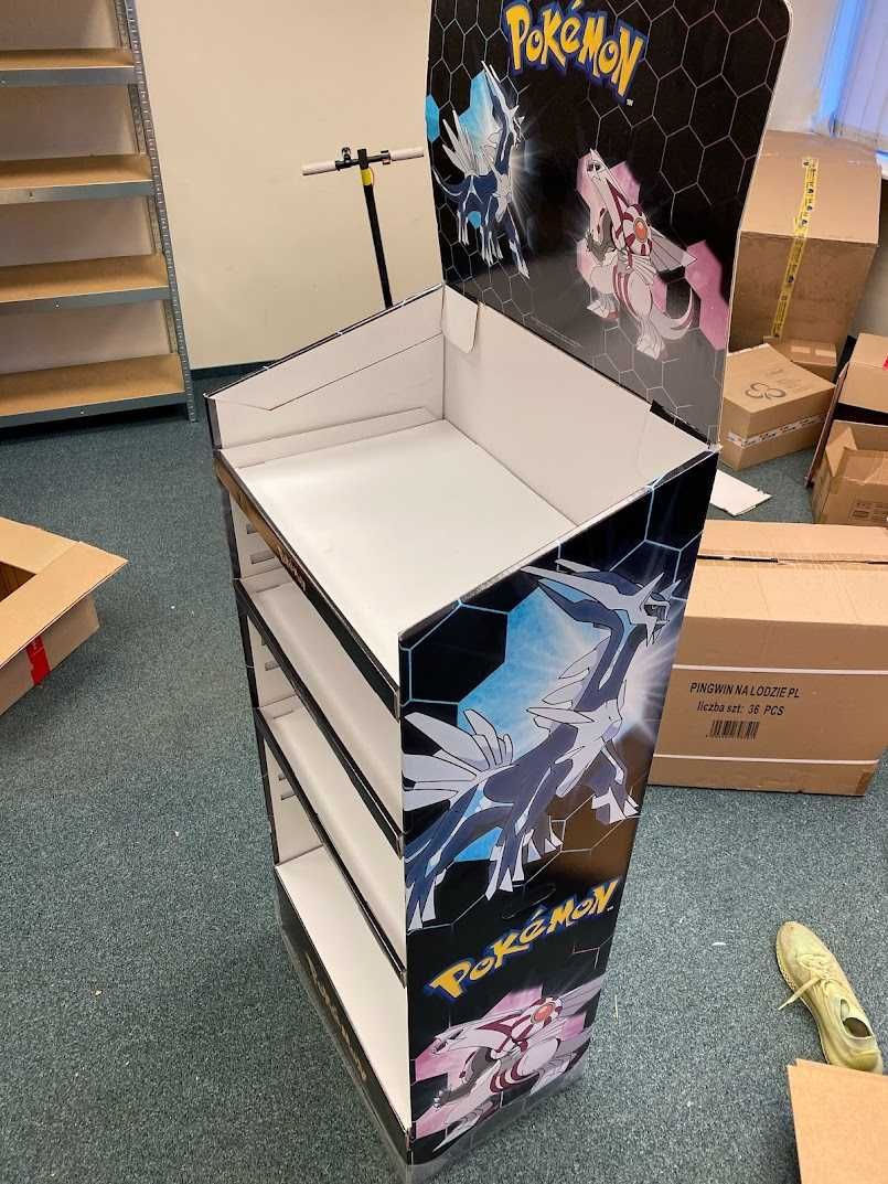 Ekspozytor półka stand Pokemon TCG Dialga Palkia na kolekcję karty