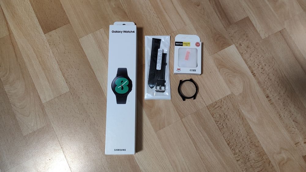 Zegarek Smartwatch Samsung Galaxy Watch 4 40 mm czarny + akcesoria