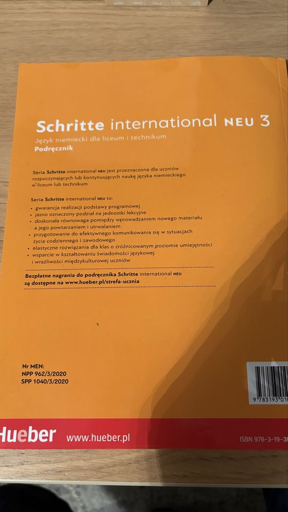 Podręcznik język niemiecki 3 Schritte international A2.1