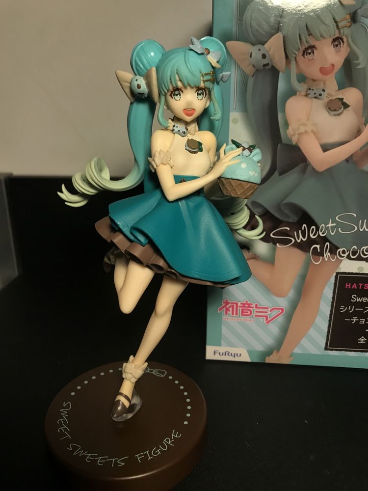 Oryginalna figurka Hatsune miku sweet sweets mint choco furyu