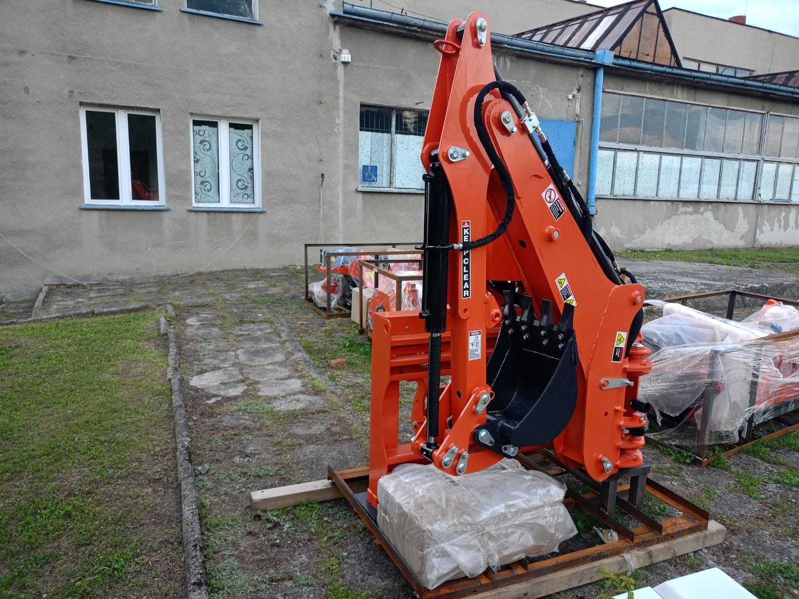 Ramię kopiące do ciągnika Koparka BHMS225 przesuw Mikrus Troll z pompą