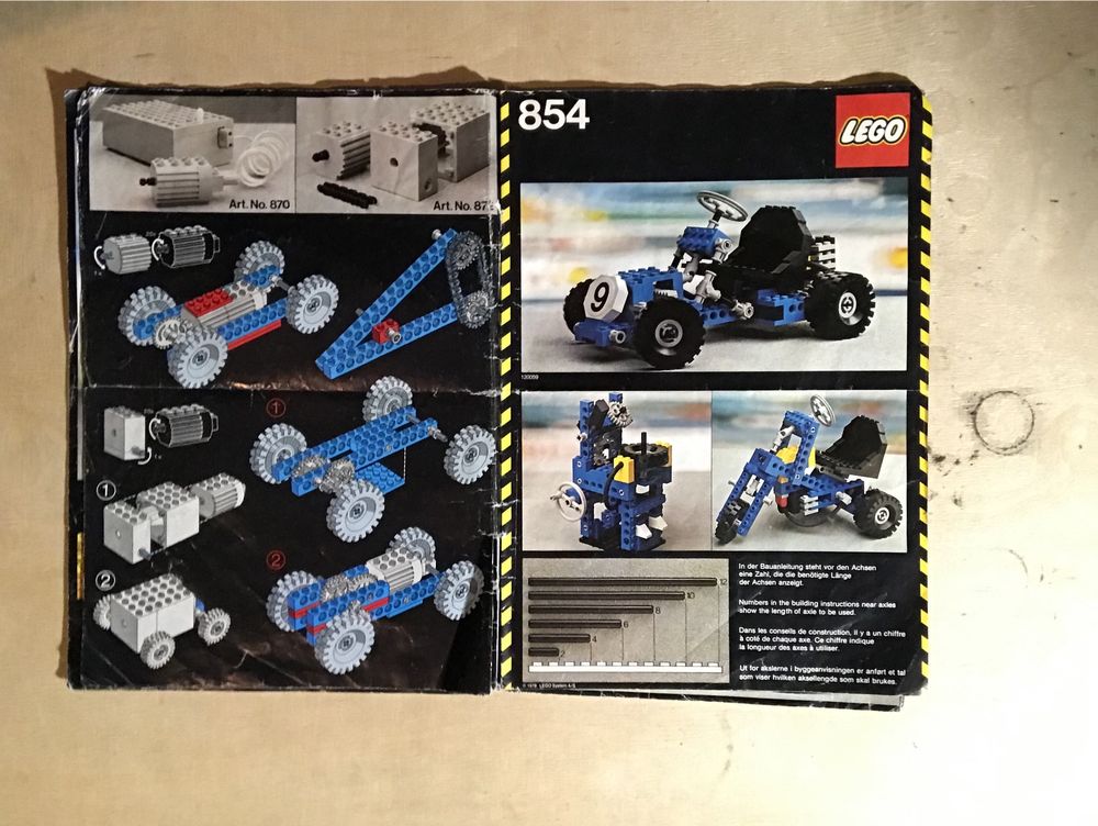 Lego 853 Legoland Technic klocki Classic