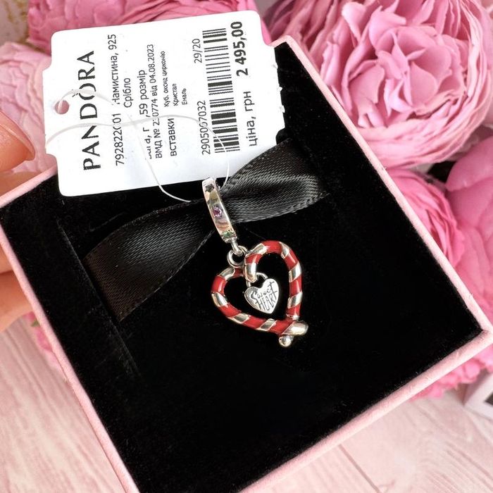 Шарм Pandora, Намистина нова оригінал Пандора Підвіска срібло бусина