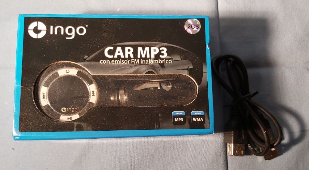 Leitor de MP3 para isqueiro de carro