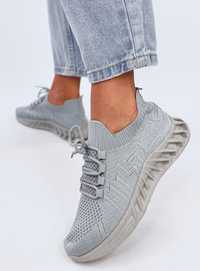 Buty Sportowe Skarpetkowe Neam Grey