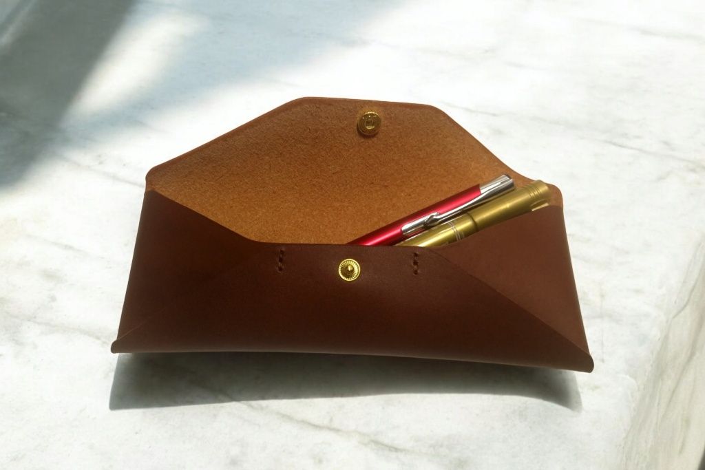 Etui/piórnik skórzany Handmade
