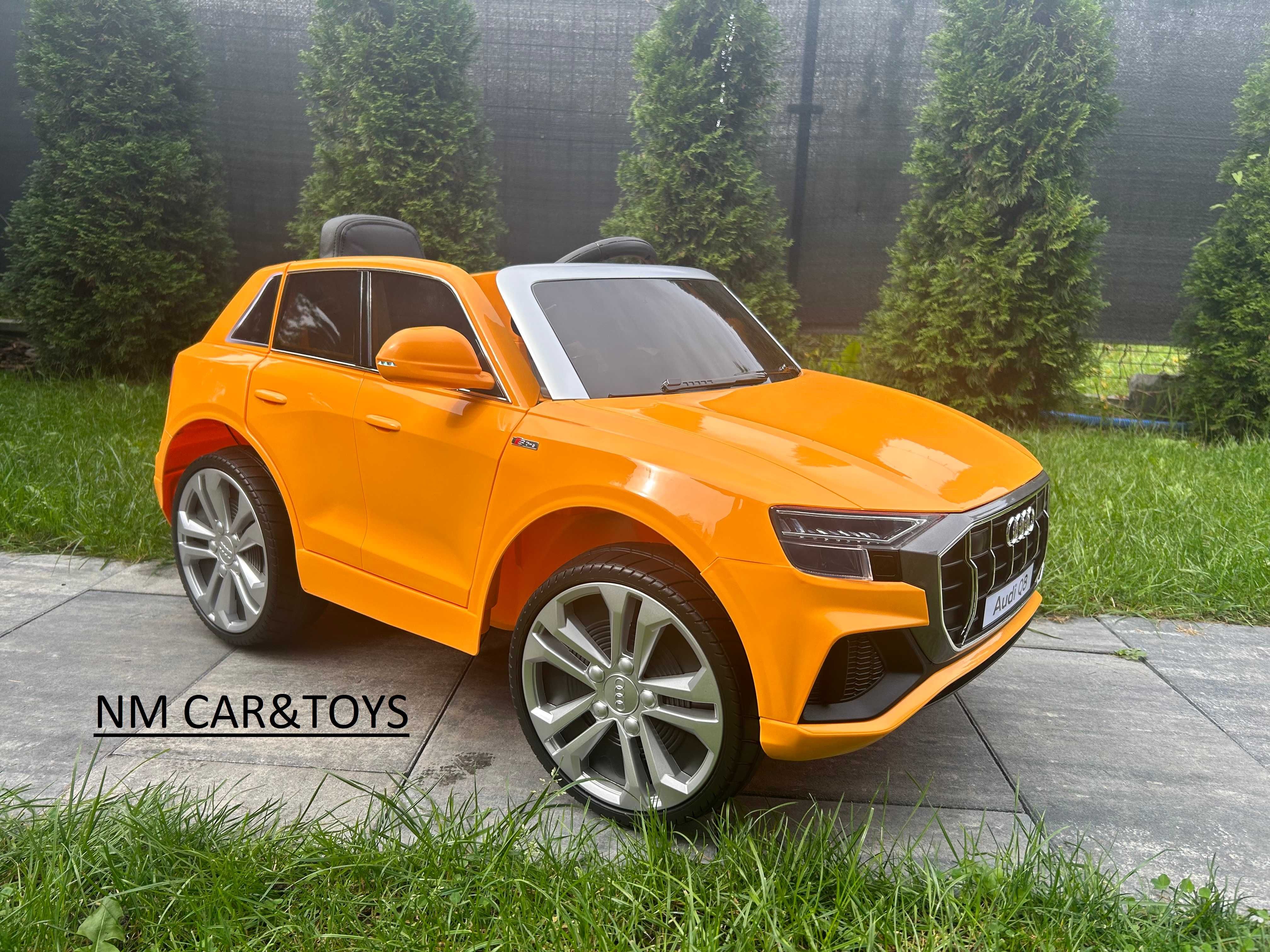 AUDI Q8 Auto na akumulator Pojazd samochód Autko Pilot Miękkie koła