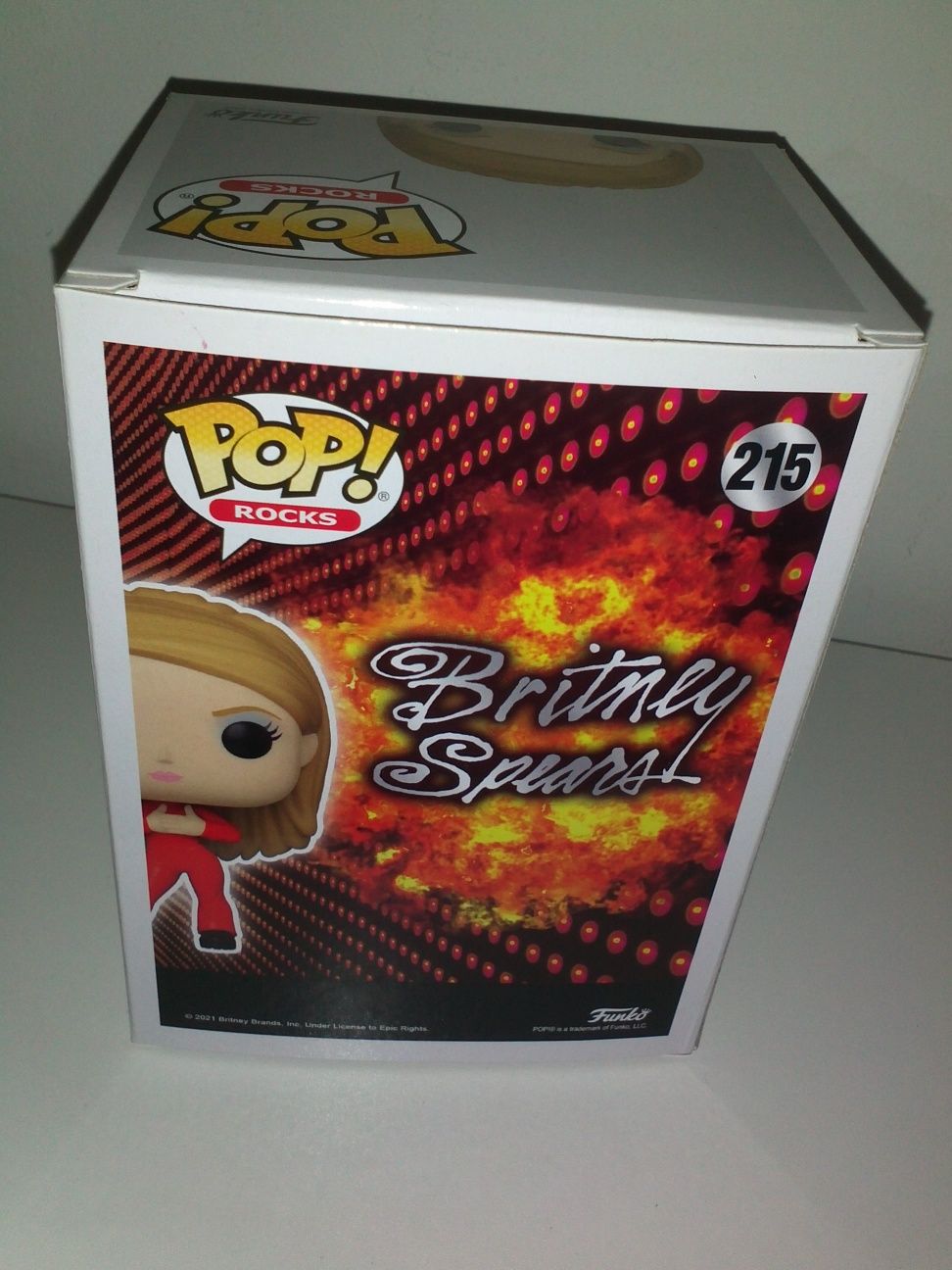 Funko Pop Britney Spears 215 Oops I Did It Again Suit