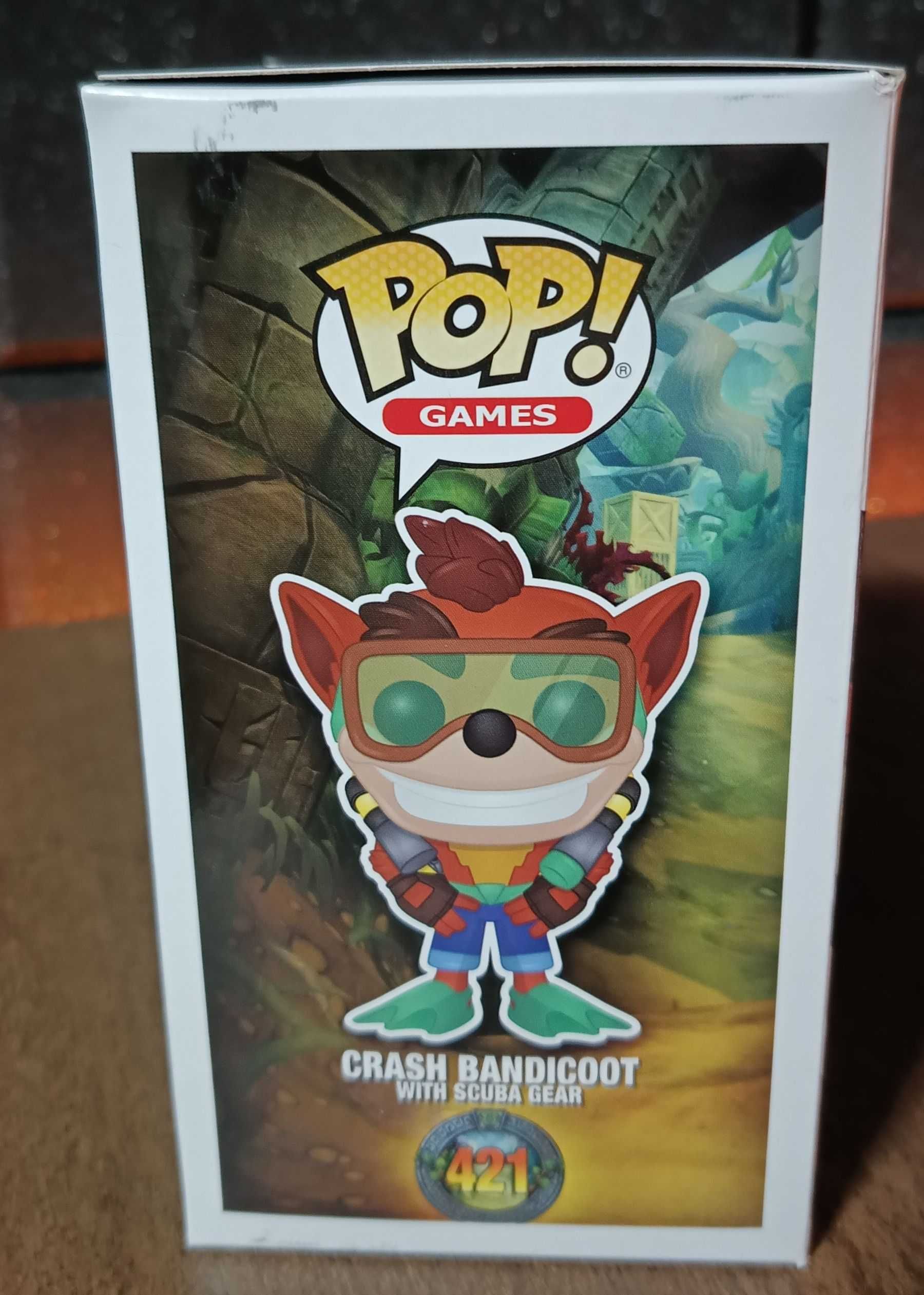Figurka 421 - Crash Bandicoot with Scuba Gear Funko Pop!