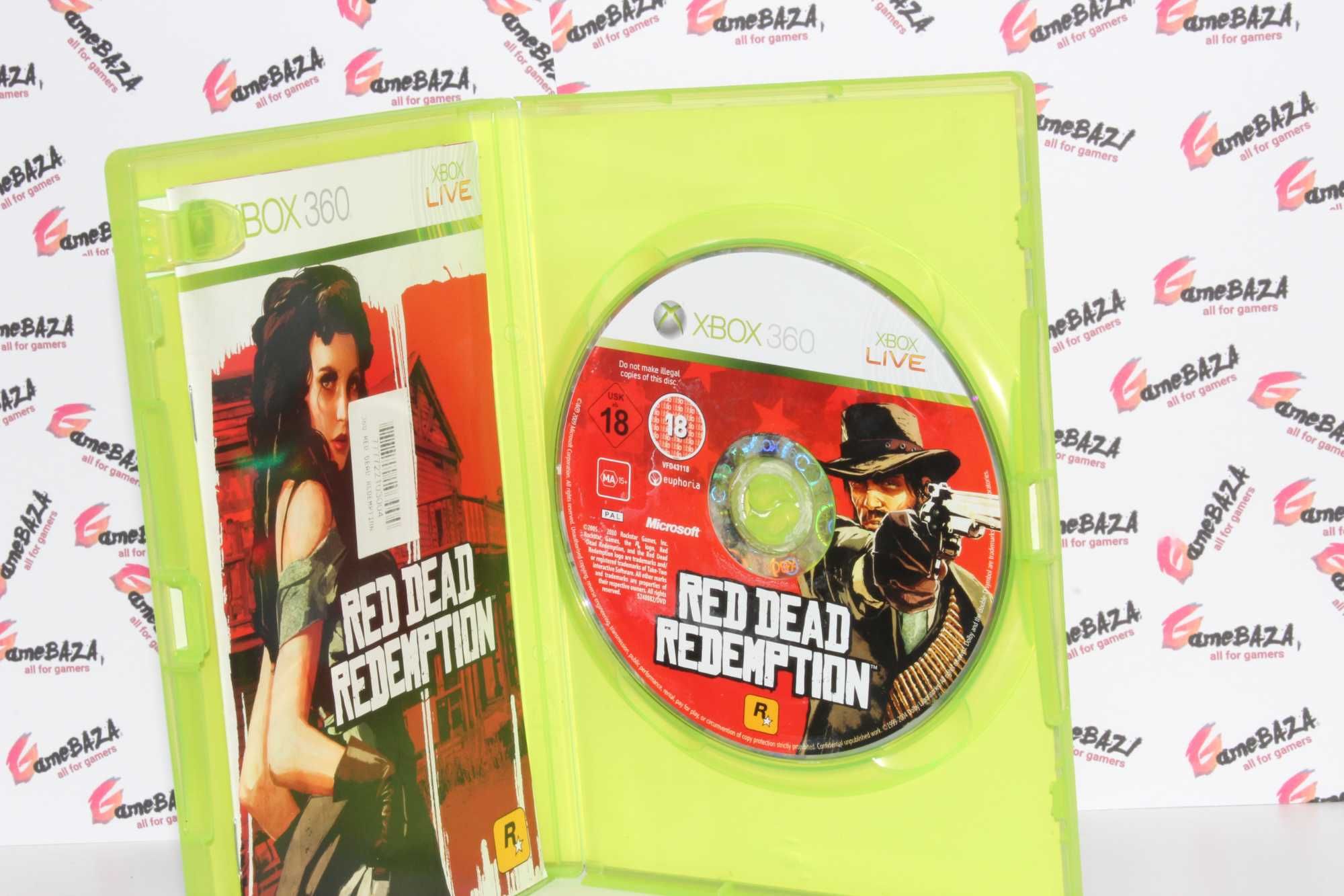 Red Dead Redemption Xbox 360 GameBAZA