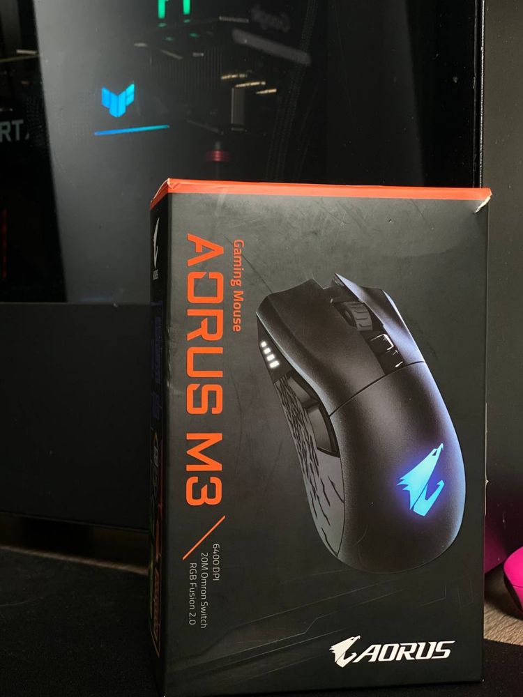 Мишка компʼютерна геймерська Gigabyte Aorus m3