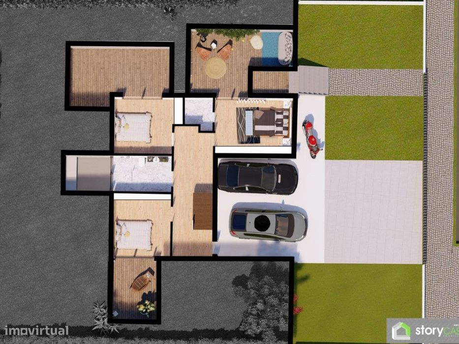 Lote de Terreno com estudo prévio para construir Moradia Individual