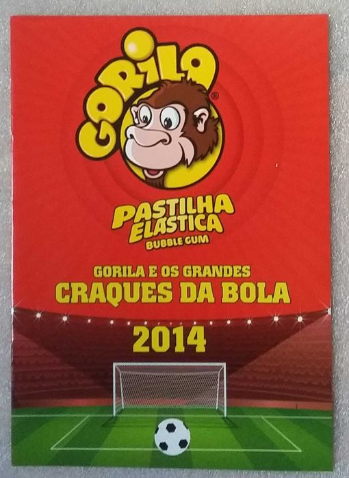 Caderneta de cromos Pastilhas Gorila Vazia