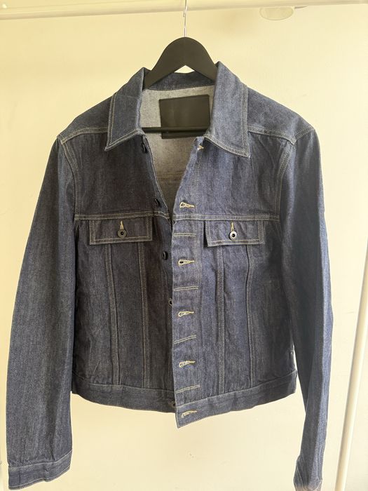 Rick Owens Drkshdw Trucker Jacket in 14OZ indigo