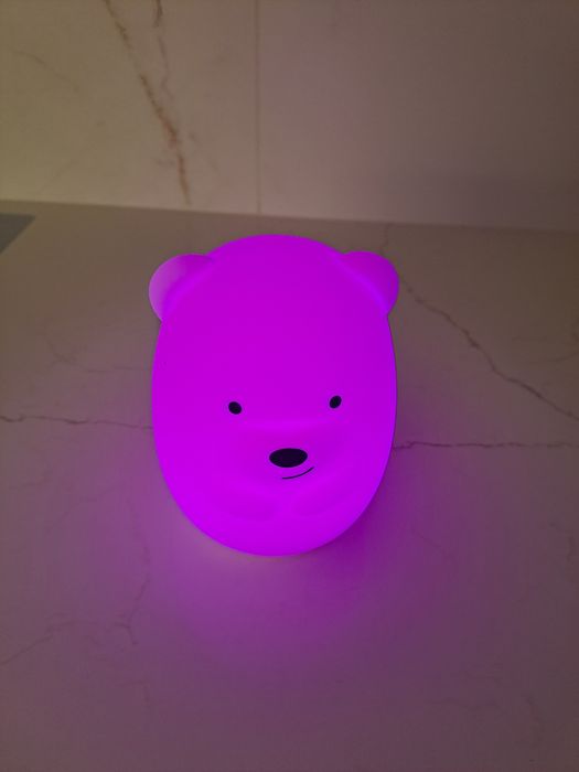 Lampka LED dla dziecka bezprzewodowa Miś