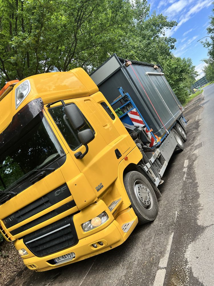 Transport HDS relokacja maszyn montaż konstrukcji transport kontenerów