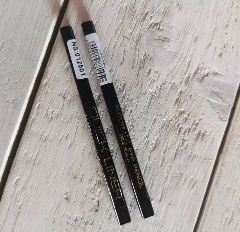 2x Revers Quick Liner True Black – czarna automatyczna kredka do oczu