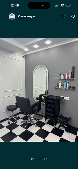 Сдам перукарське крісло м.Харківська