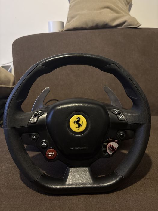 Volante + Pedais THRUSTMASTER T80 Ferrari 488 GTB
