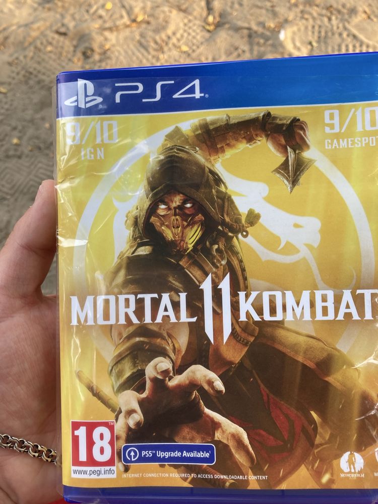 Продам диск Мортал Комбат 11 для ps4