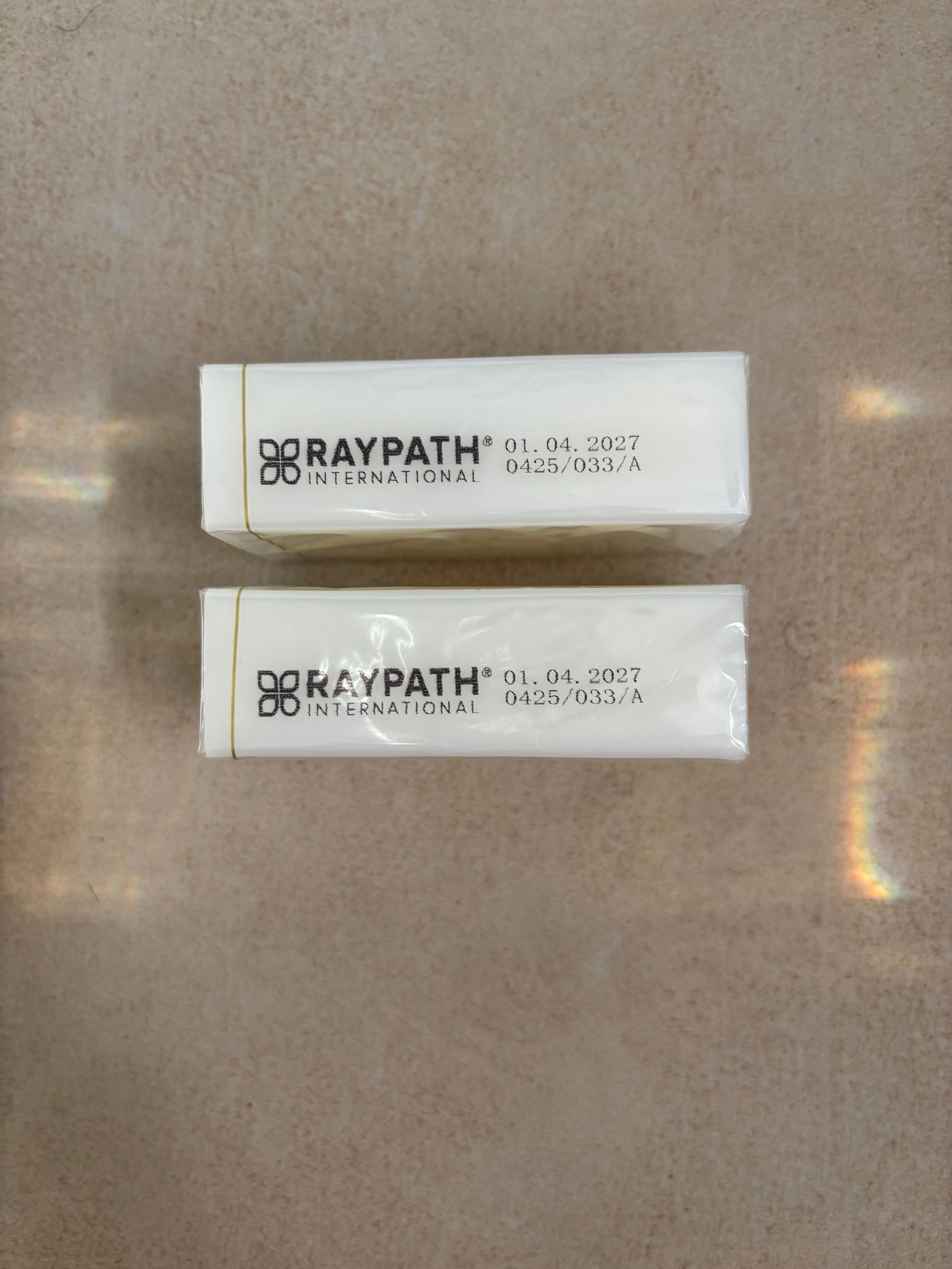 Nowe naturalne białe mydełka raypath