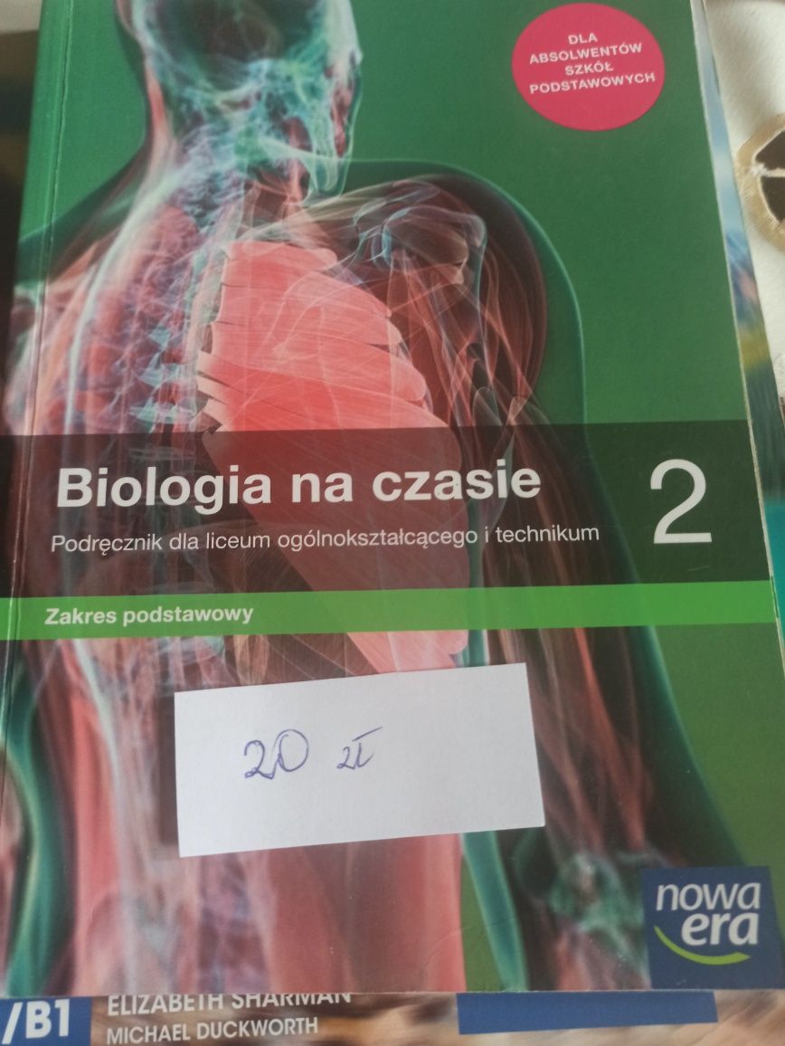 Biologia na czasie Nowa Era klasa 2