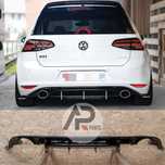 VW Golf 7 7.5 GTI Difusor R Preto brilhante