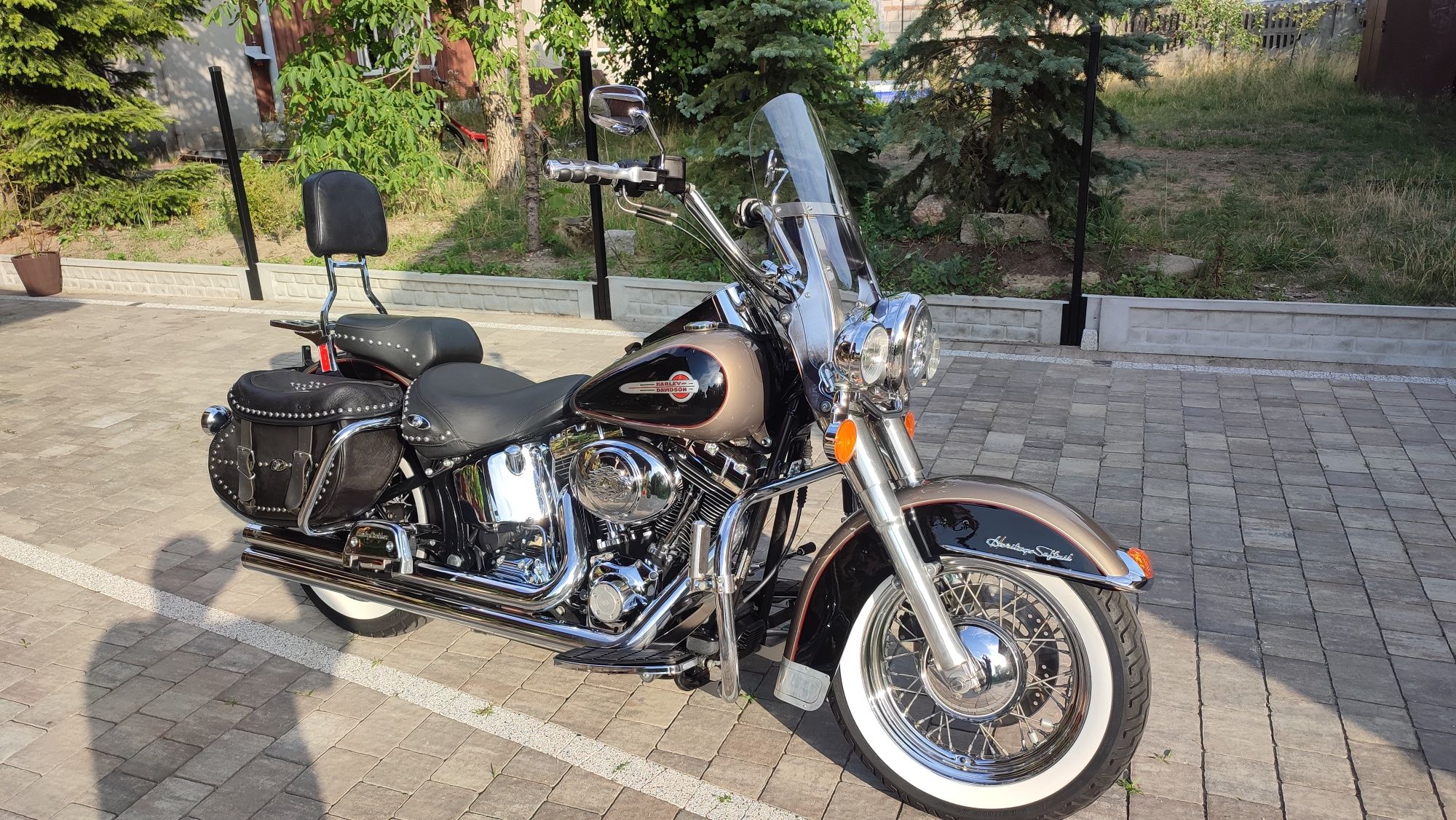 Harley Davidson Heritage Softail Classic 1450 Twin cam Piękny!