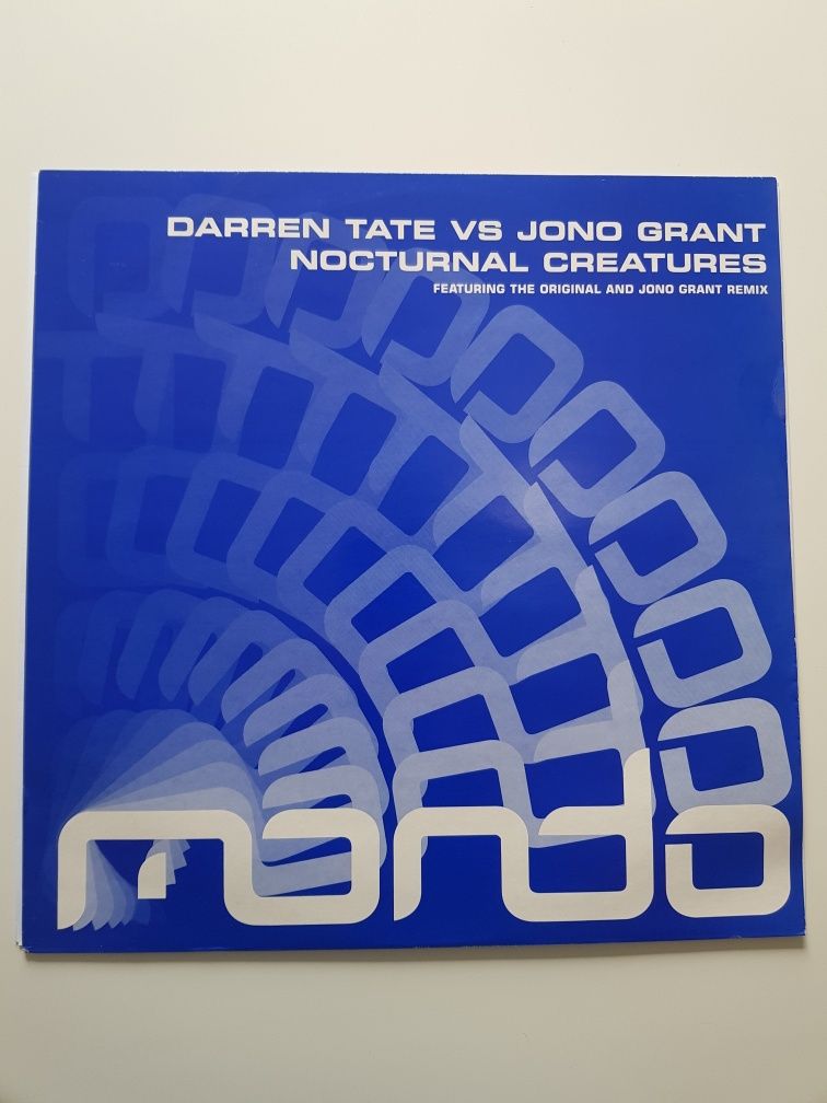 Darren Tate Vs Jono Grant - Nocturnal Creatures (12") trance winyl