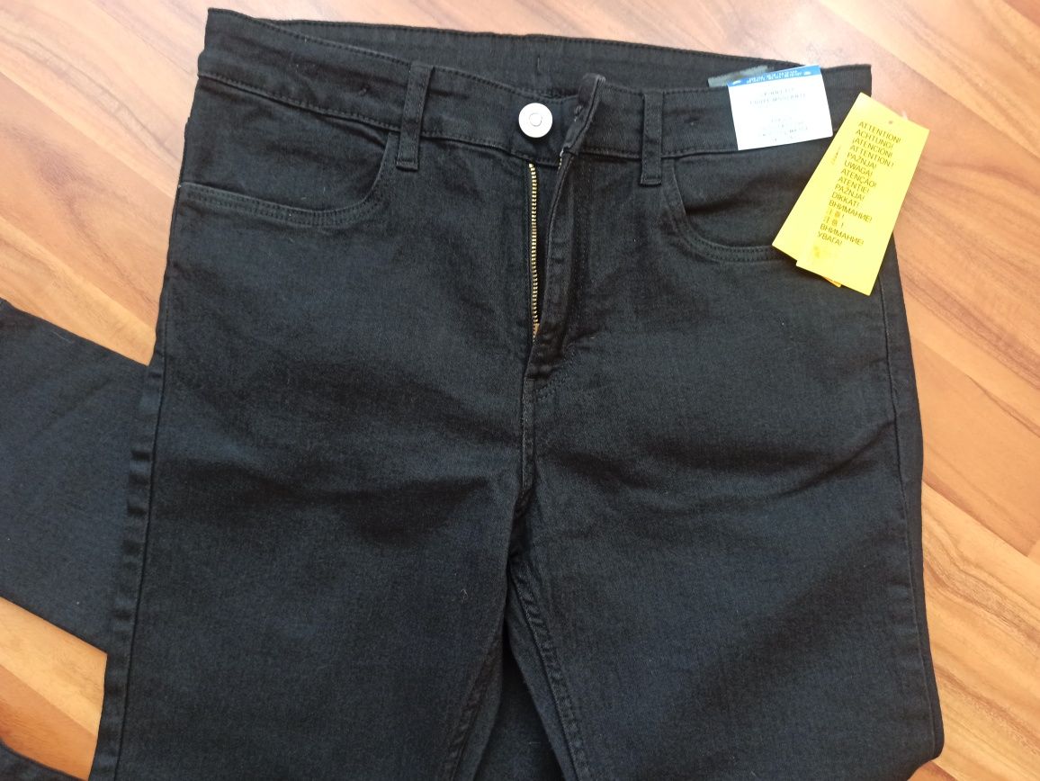 Скини джинсы черные H&M новые на мальчика 13-14 лет
