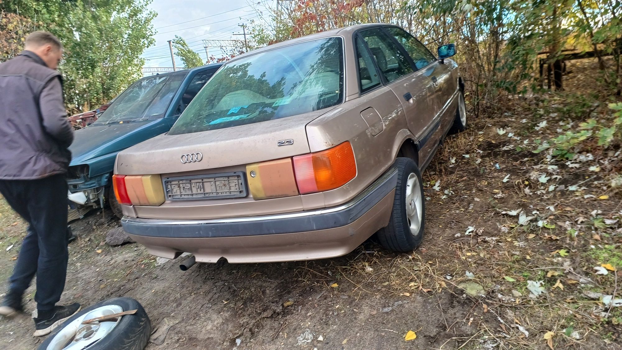 Audi 80 90 B3 B4 фара стоп капот бампер крыло дверь стекло ручка реле