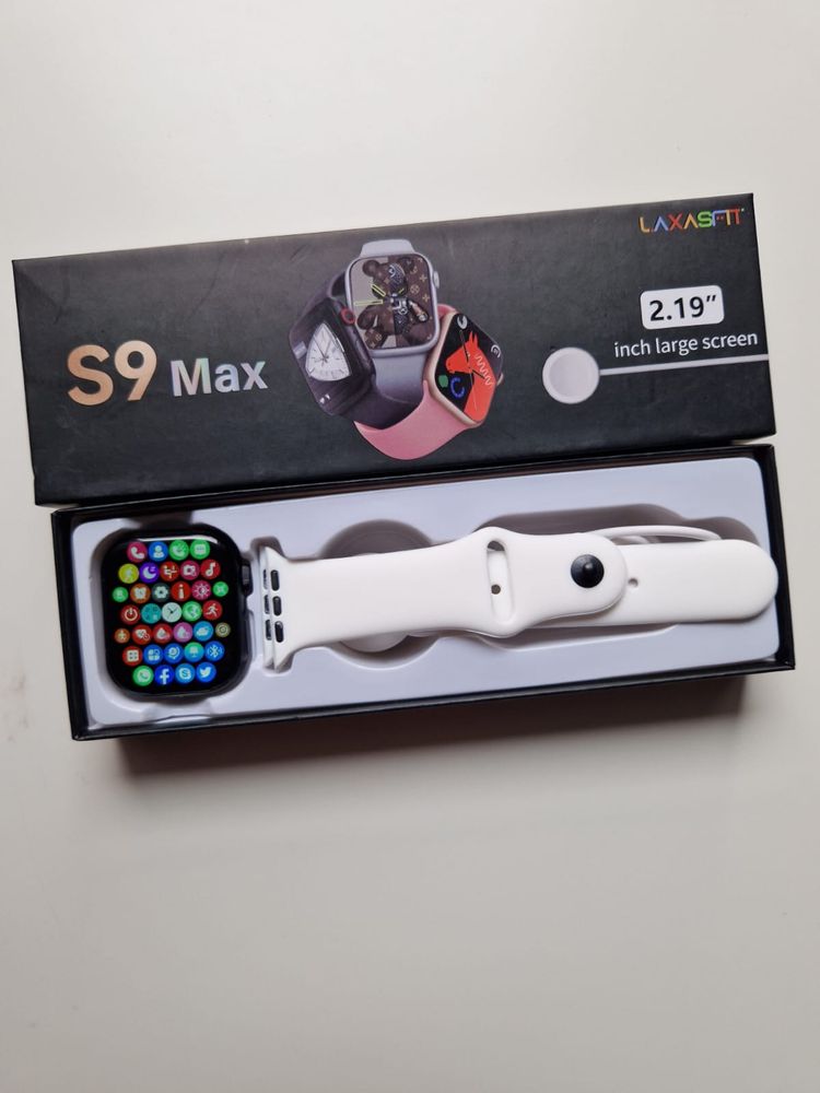 Smartwatch s9 max bialy