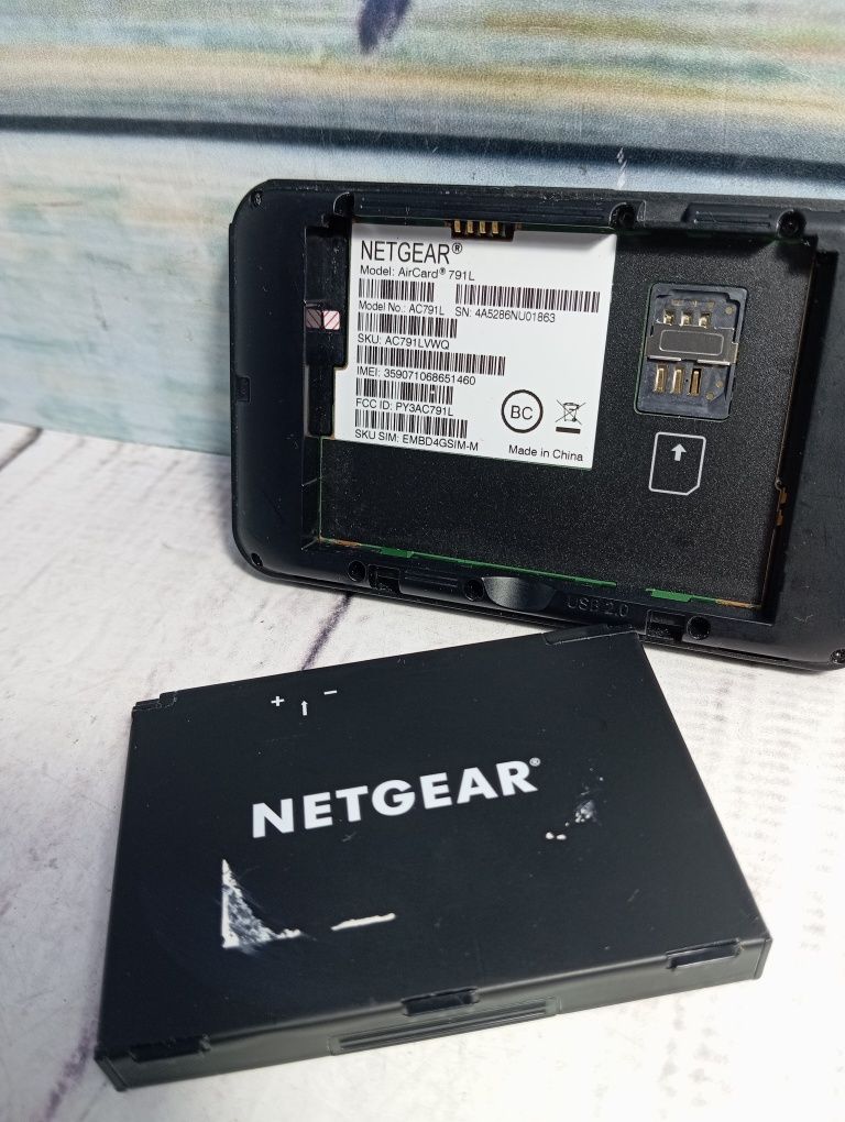 Портативный роутер 3g/4g wifi Netgear (sierra) AirCard 791l