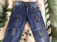 Модные джинсы узкачи джогеры Турция