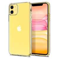 Etui Spigen Liquid Crystal dla iPhone 11 - Przezroczyste Ochrona