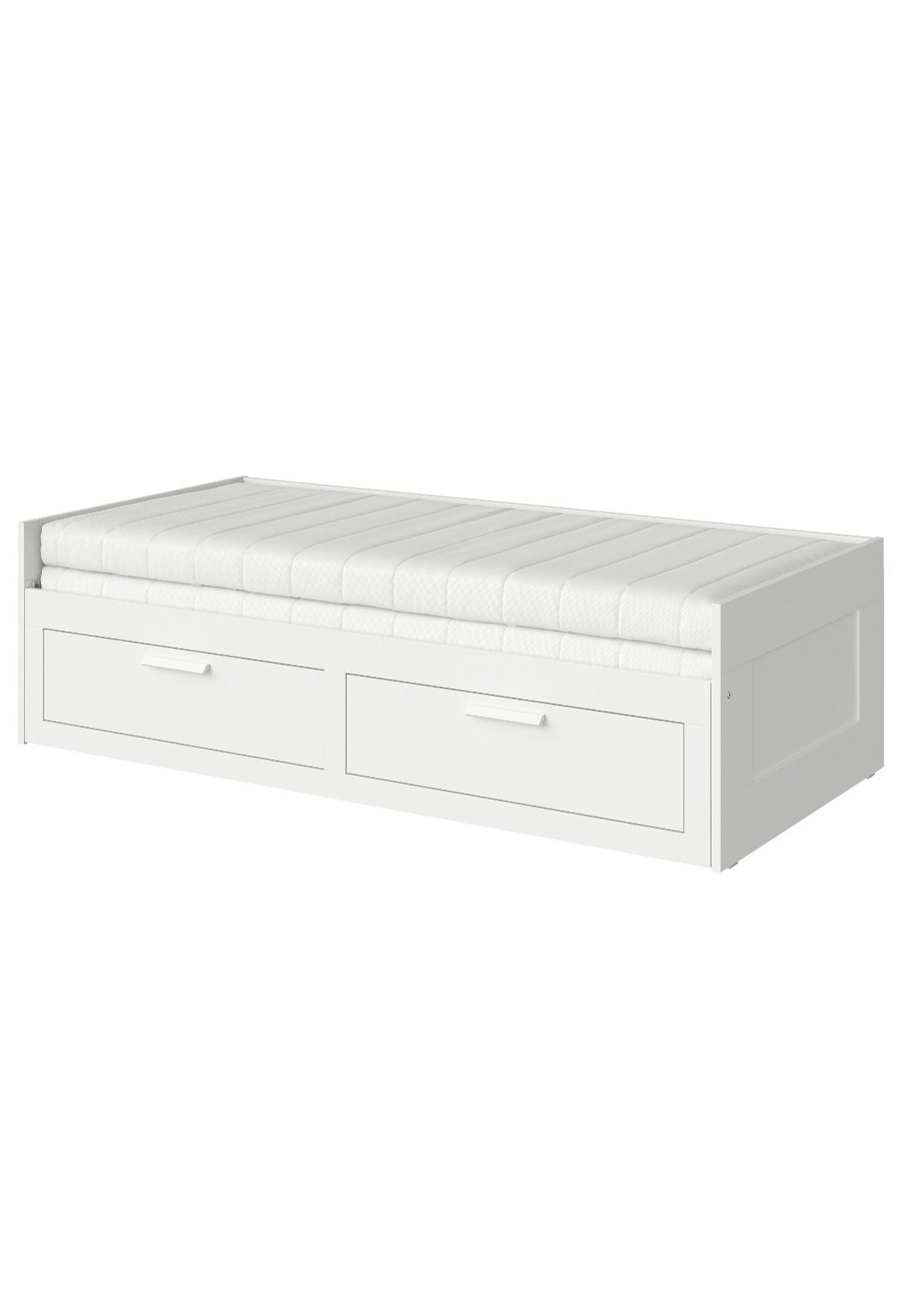 Łóżko Ikea Brimnes+2 materace