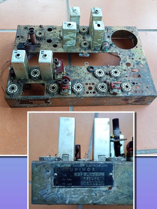 Unimor płytka z elektroniką