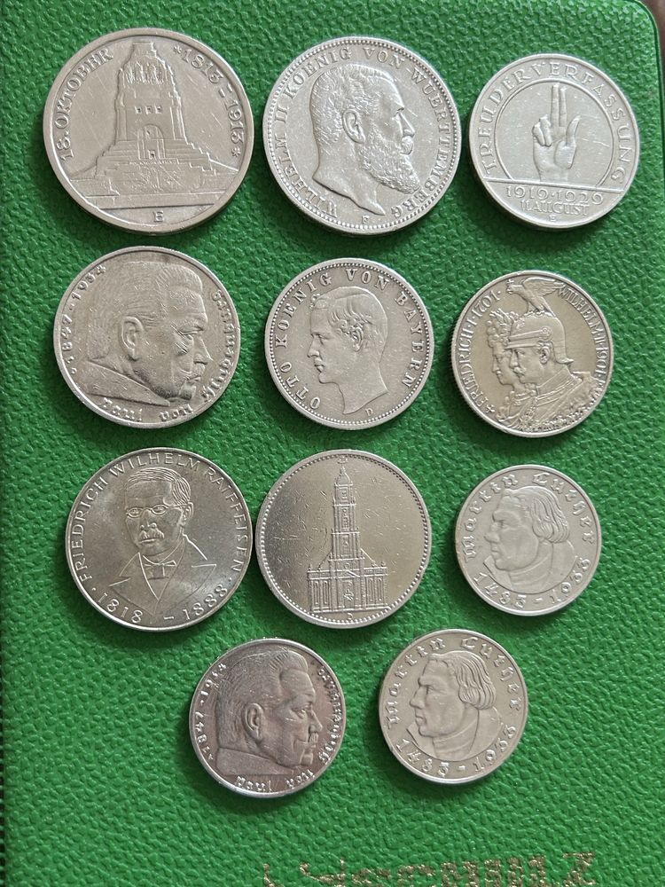 Монеты германии.