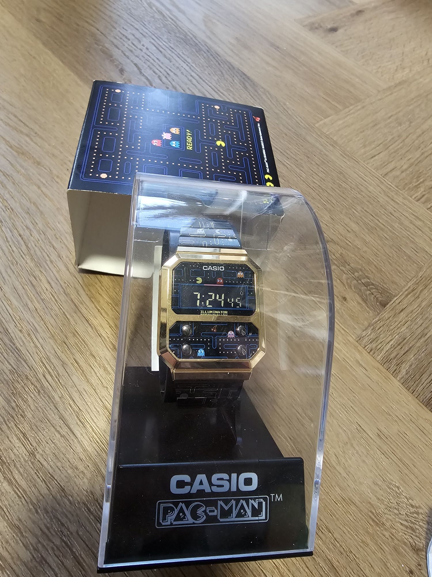 Zegarek Casio Vintage x PAC-MAN A100WEPC-1B Limitowany