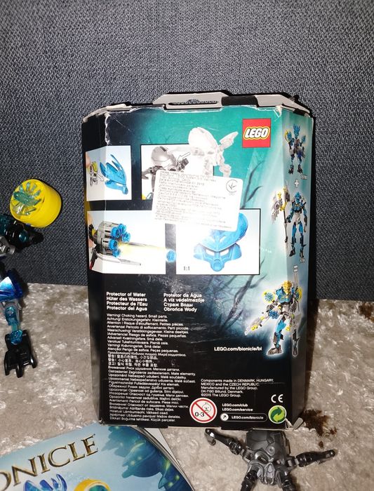 Конструктор, робот Lego Страж Воды Бионикл.