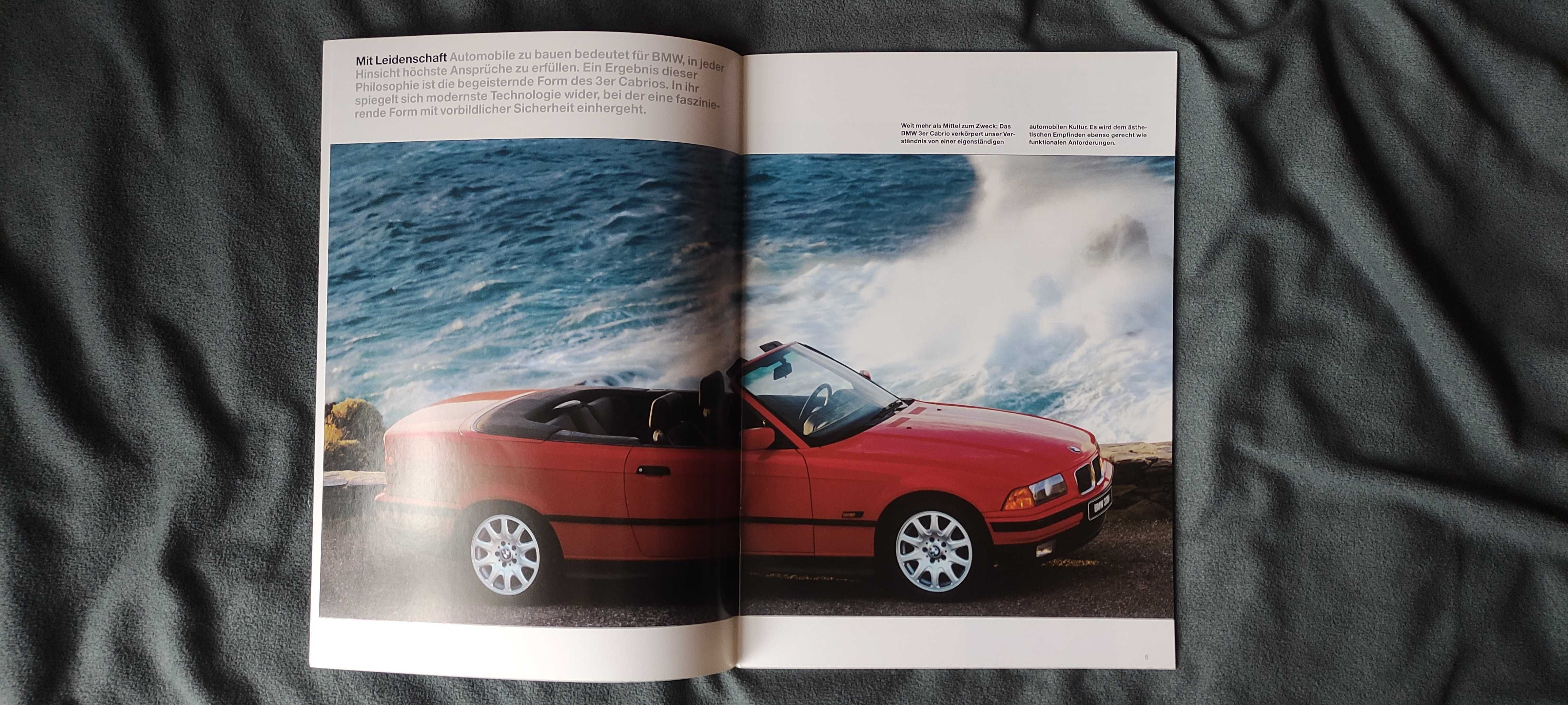 Prospekt BMW 3 E36 Cabrio