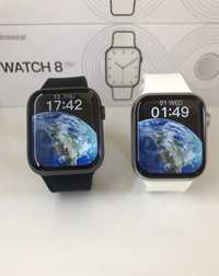 Smart watch 8 розумний годинник black/white